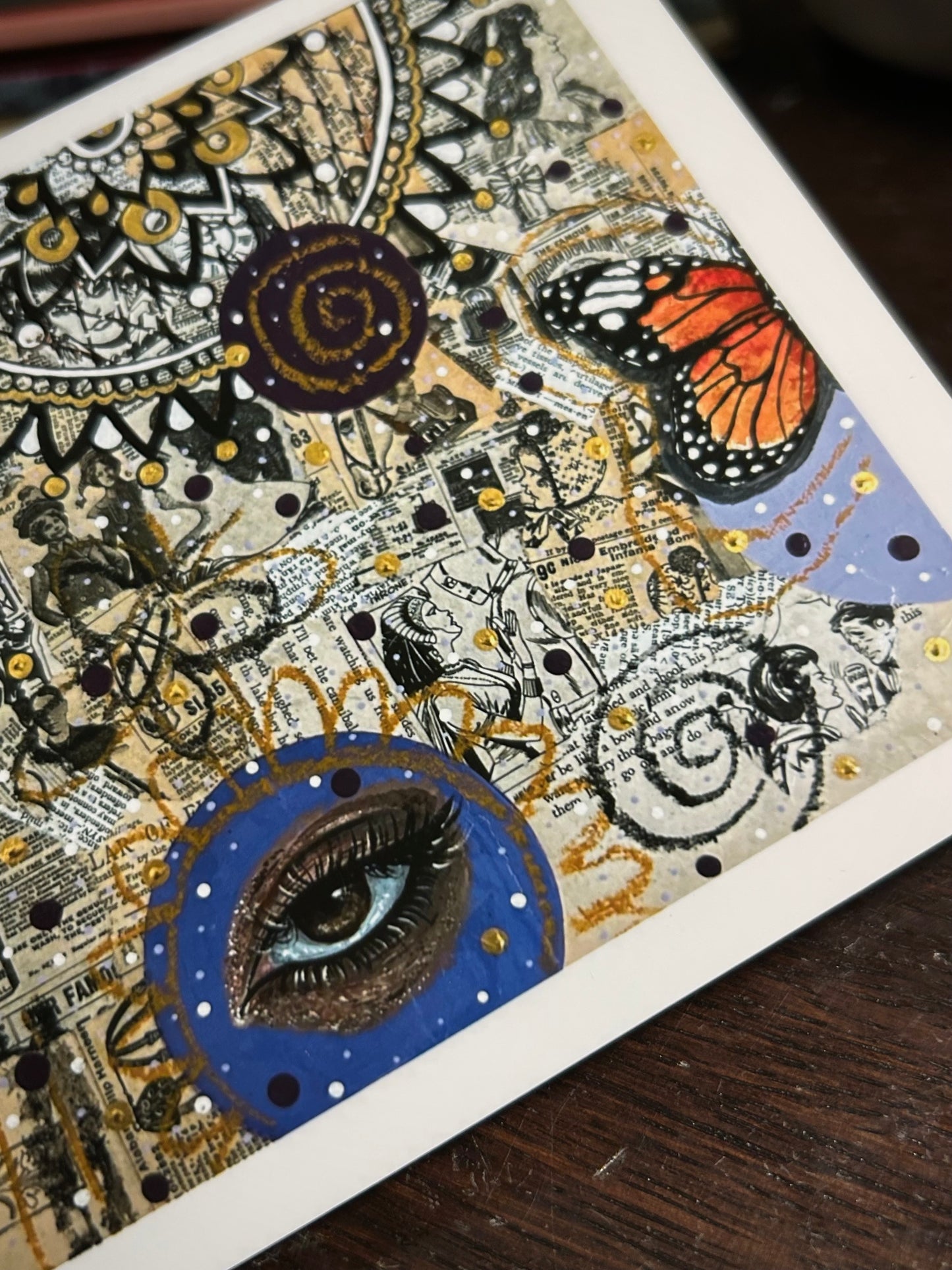 "Monarch" Mini Glossy Print