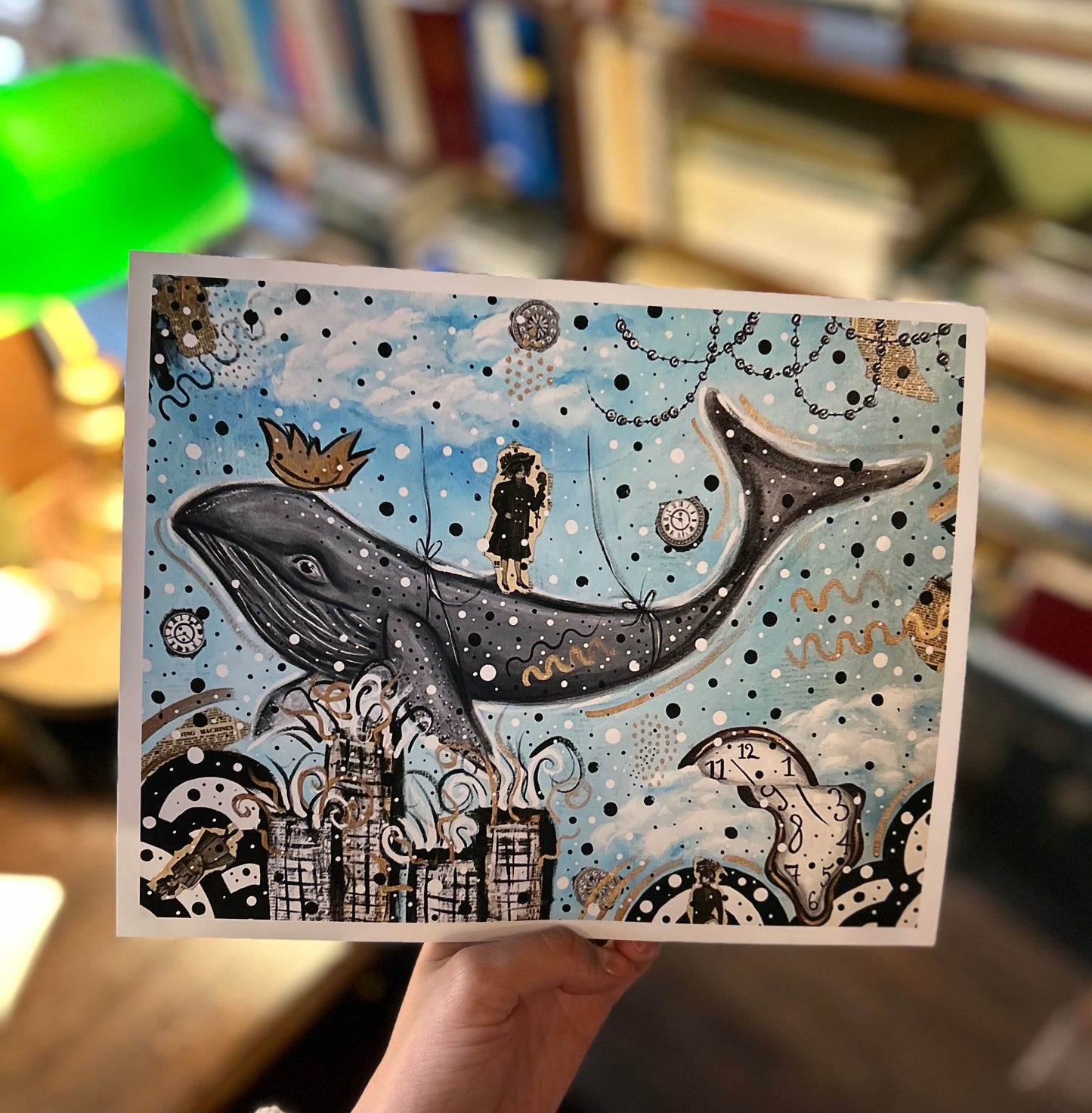 “The Whale” Archival Matte Print