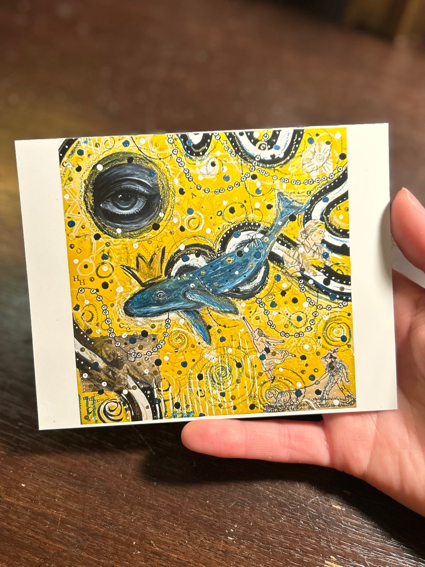 "SOS" Mini Glossy Print