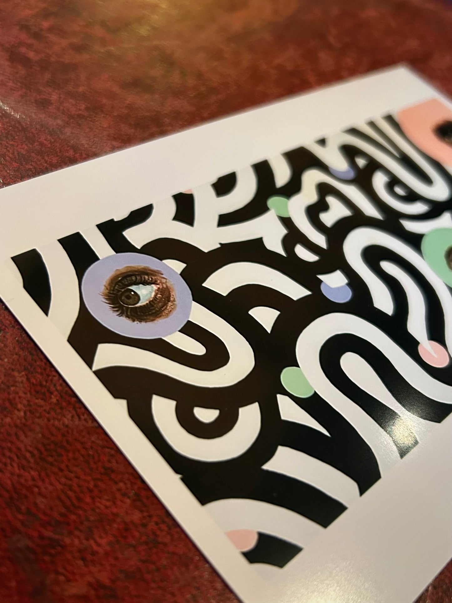 "Deeper Sight" Mini Glossy Print