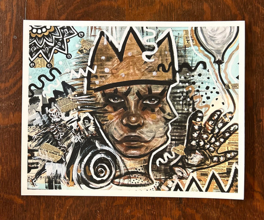 “Blue Reign” Archival Matte Print