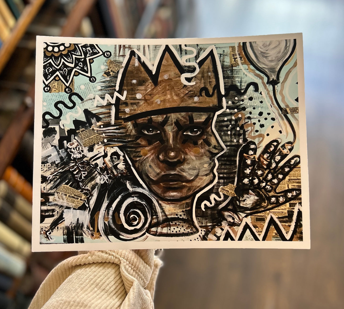 “Blue Reign” Archival Matte Print