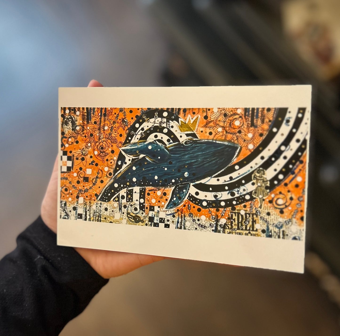 "Out of the Deep" Mini Glossy Print